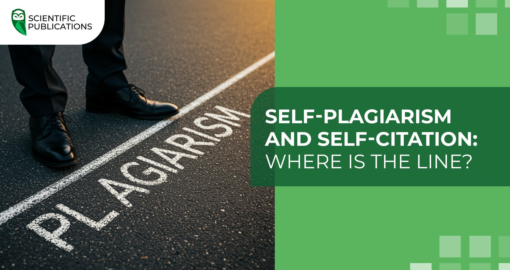 Self-plagiarism and self-citation: where is the line? 