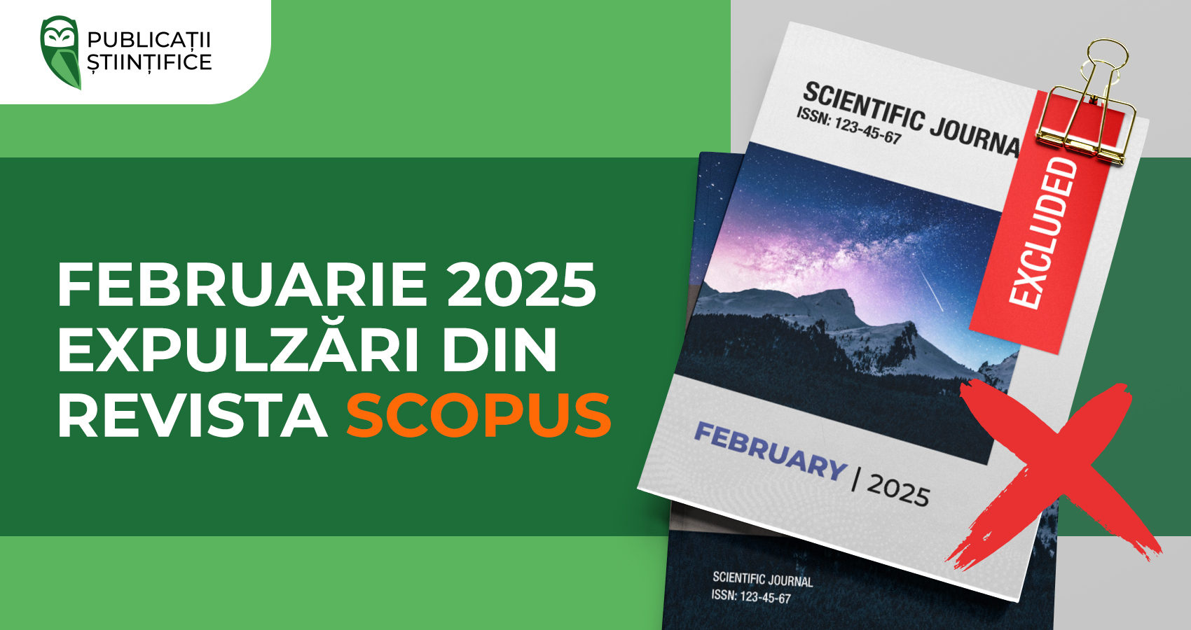 Februarie 2025 Expulzări din revista Scopus