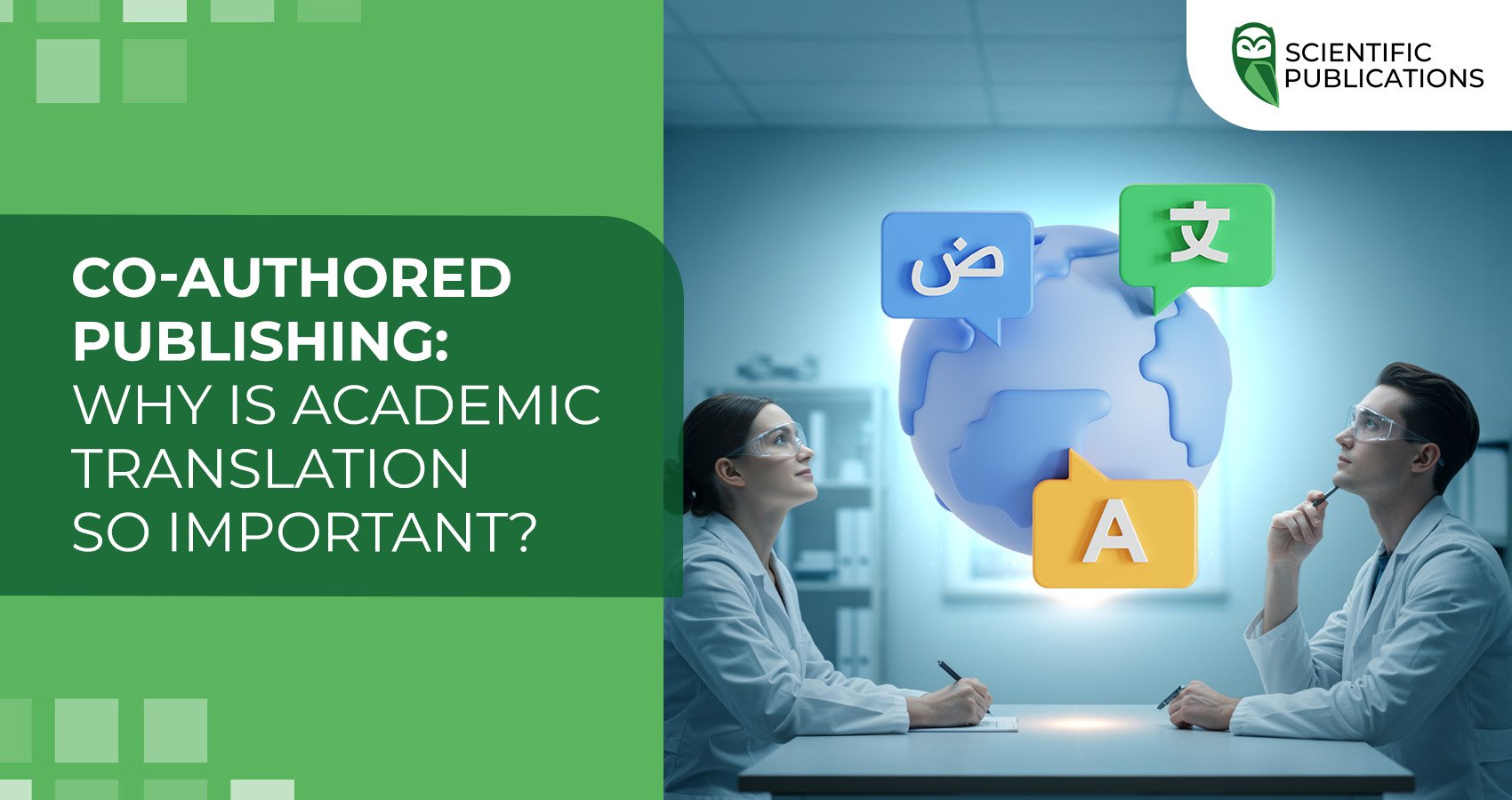 Co-authored publishing: why is academic translation so important?