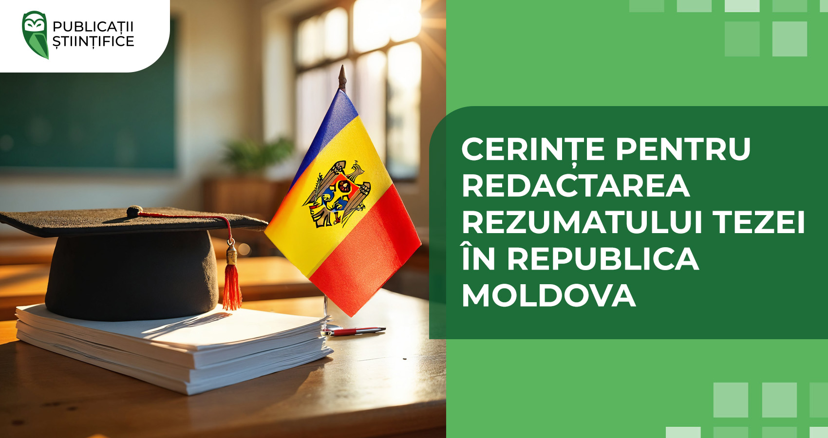 Cerințe pentru redactarea rezumatului tezei în Republica Moldova